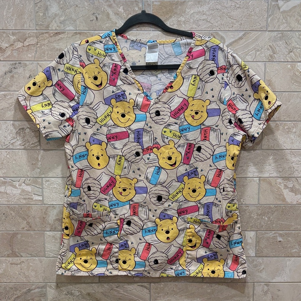 Disney Winnie the Pooh Colorful Short Sleeve Tee